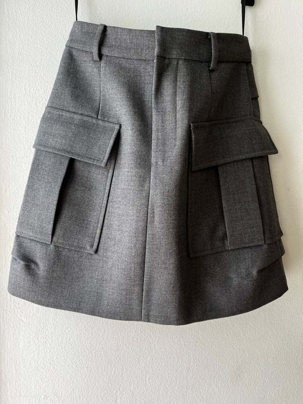 WMWM• Mushroom Song• Luxury Designer Wool Cargo Mini• Sz UK8/ US 2/4